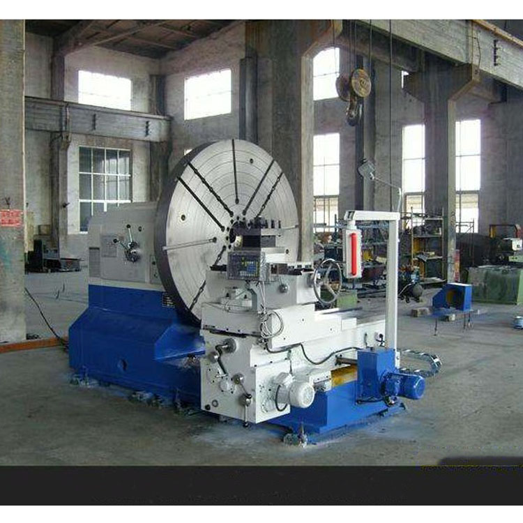 威菱制造直径2.2米卧式落地式车床  CW2200 重型法兰车床