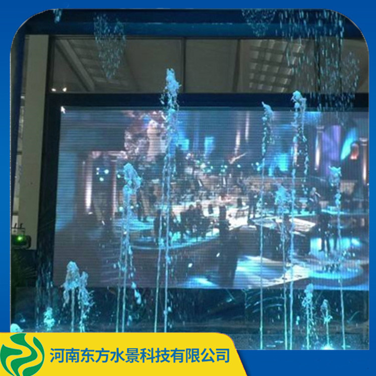 河南喷泉公司 数字水帘价格 免费设计 价格合理