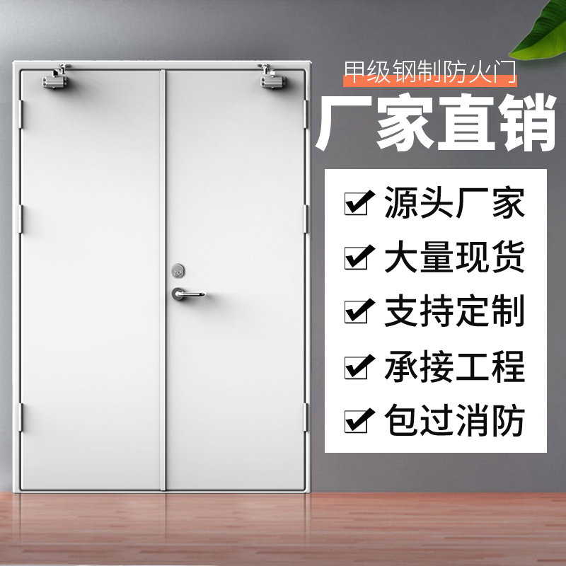 专业定做钢制净化门  防盗钢质门  金堂门业