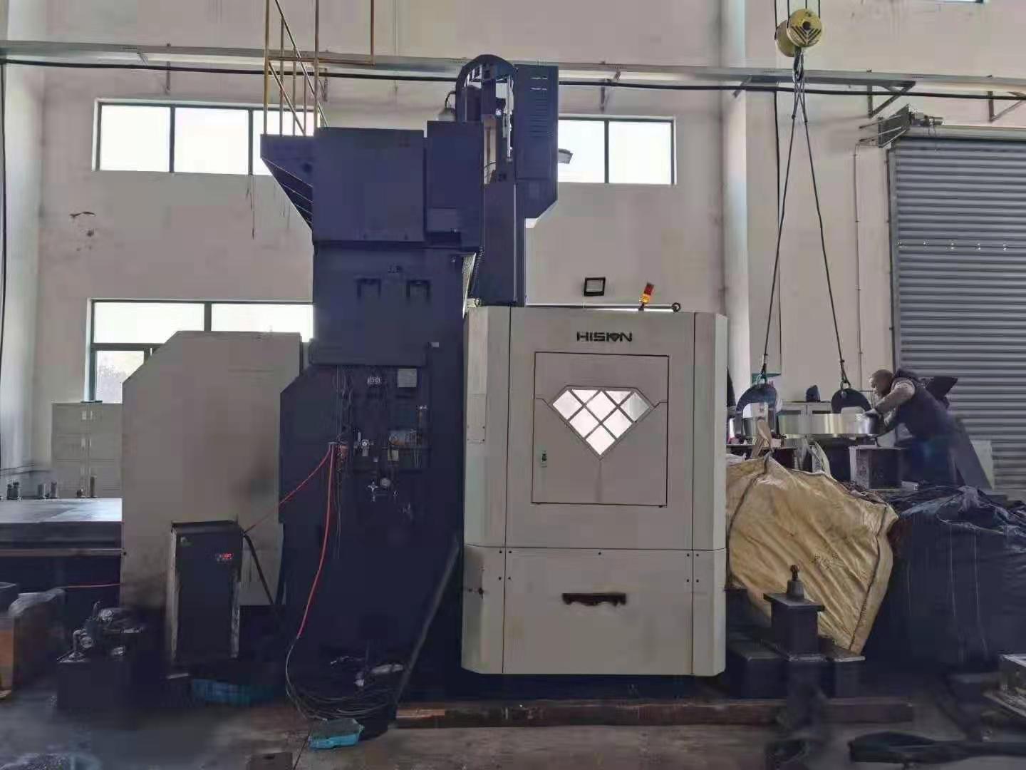 工厂在位出售二手数控龙门铣床宁波海天GL28×40少用精度高