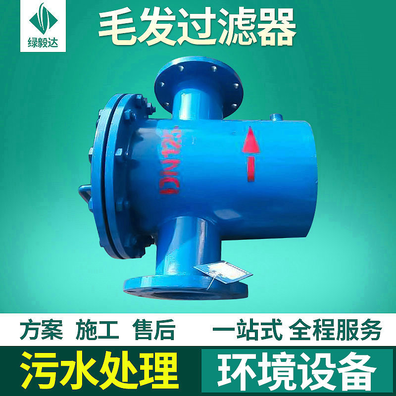 供应不锈钢蓝氏直通过滤器 工业过滤器 无泄漏毛发过滤器厂家