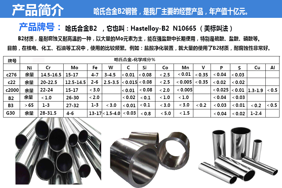 哈氏合金管棒废料力学性能