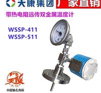安徽天康双金属温度计WSSP-481/581天仪带热电阻远传