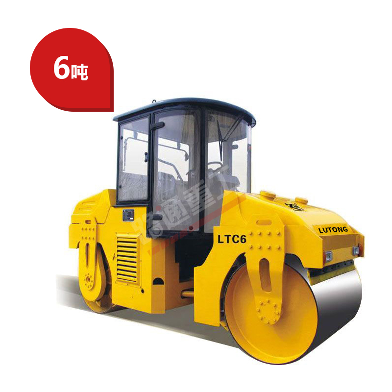 路通小型压路机6吨双钢轮压路机做工时应注意的事项