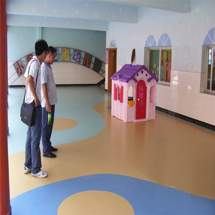 天津学校发泡底PVC地板