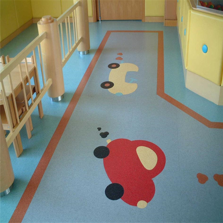 四川幼儿园卷材塑胶地板