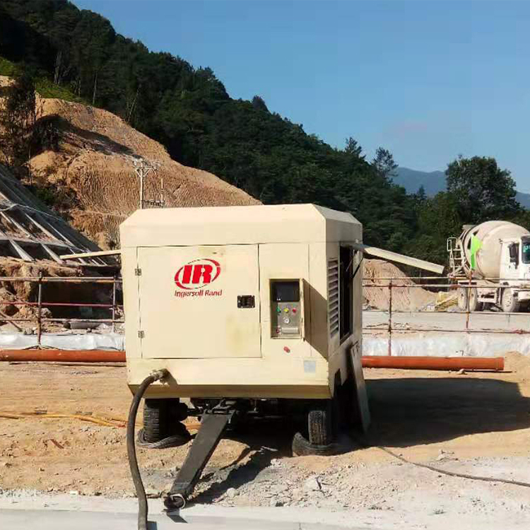 防雨防风移动式空气压缩机租赁厂家