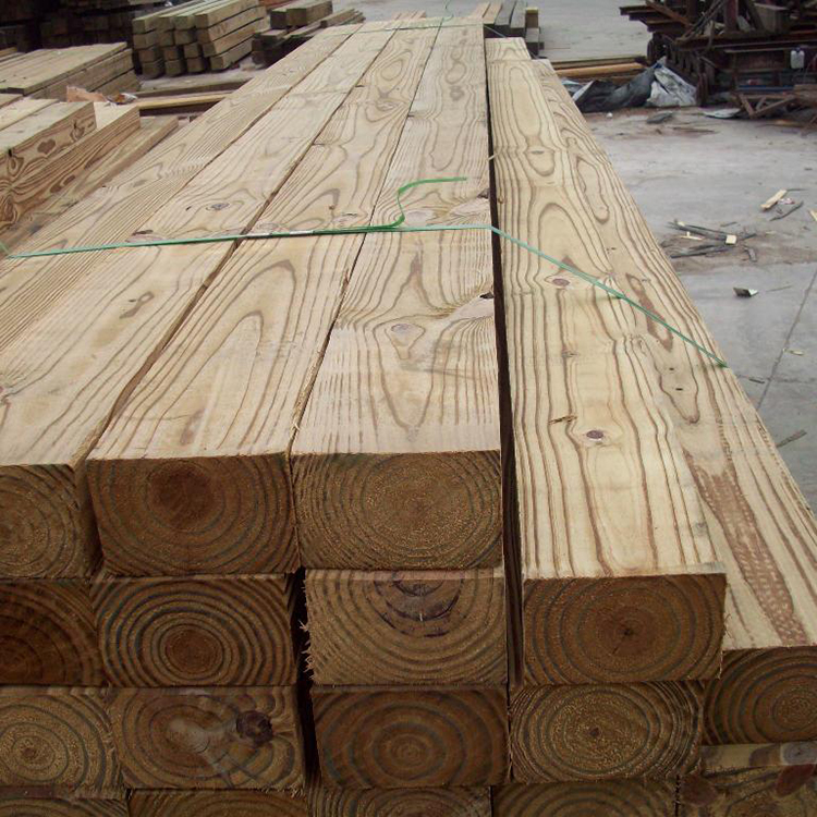 南方松深度碳化木 进口南方松方木 耐用性强