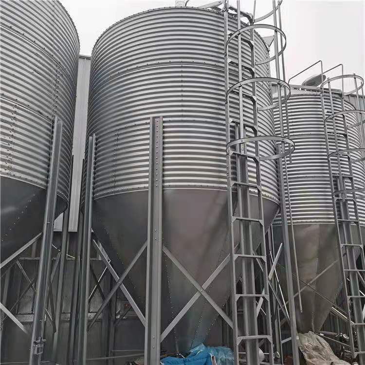 南昌市批发新型养殖料塔 自动下料料线 畜牧设备全国直销