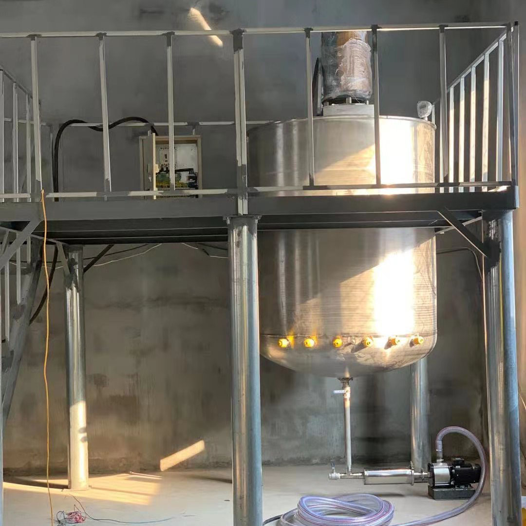 水溶肥搅拌罐  水溶肥反应釜  运行平稳 经久耐用
