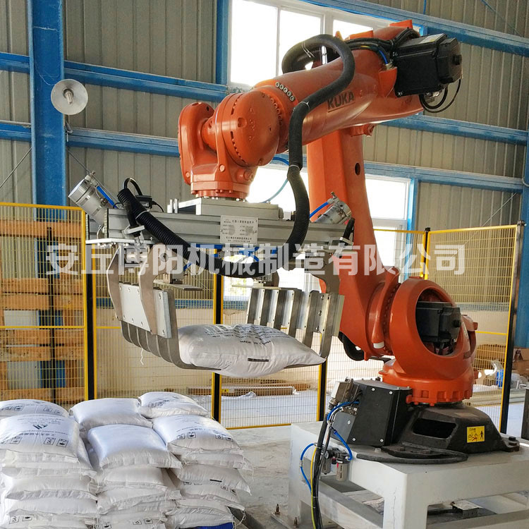 铁矿粉码垛机械手 计量自动码垛机 码垛机器人速度快