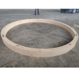 加工定制各种规格胶合木圆柱型方型弧形异型胶合木