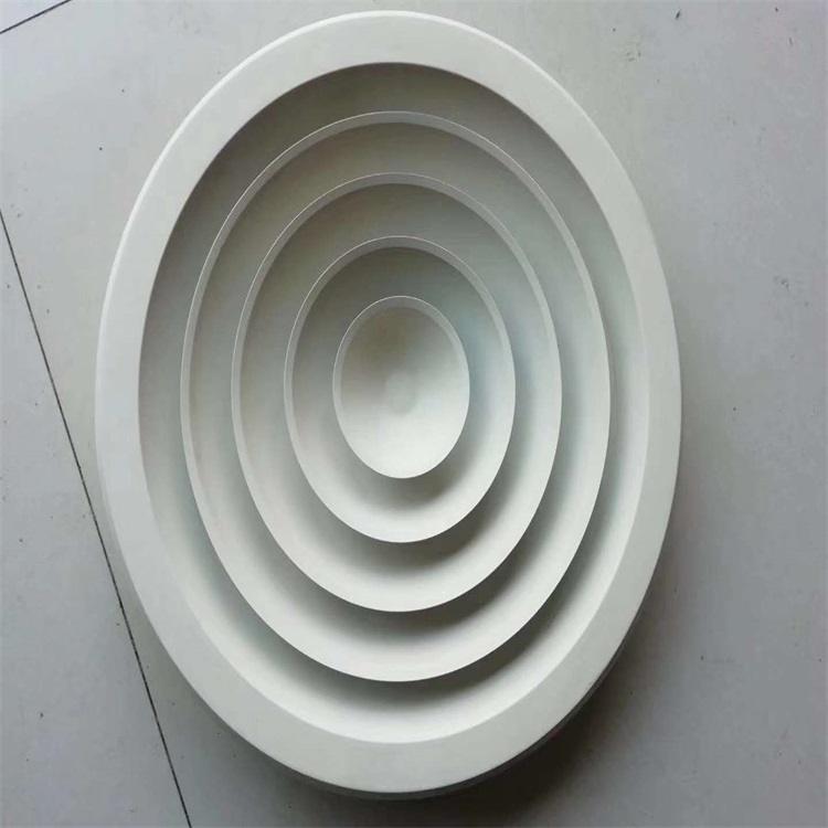山东耐酸碱圆形散流器,建筑用铝合金圆形散流器厂家定制