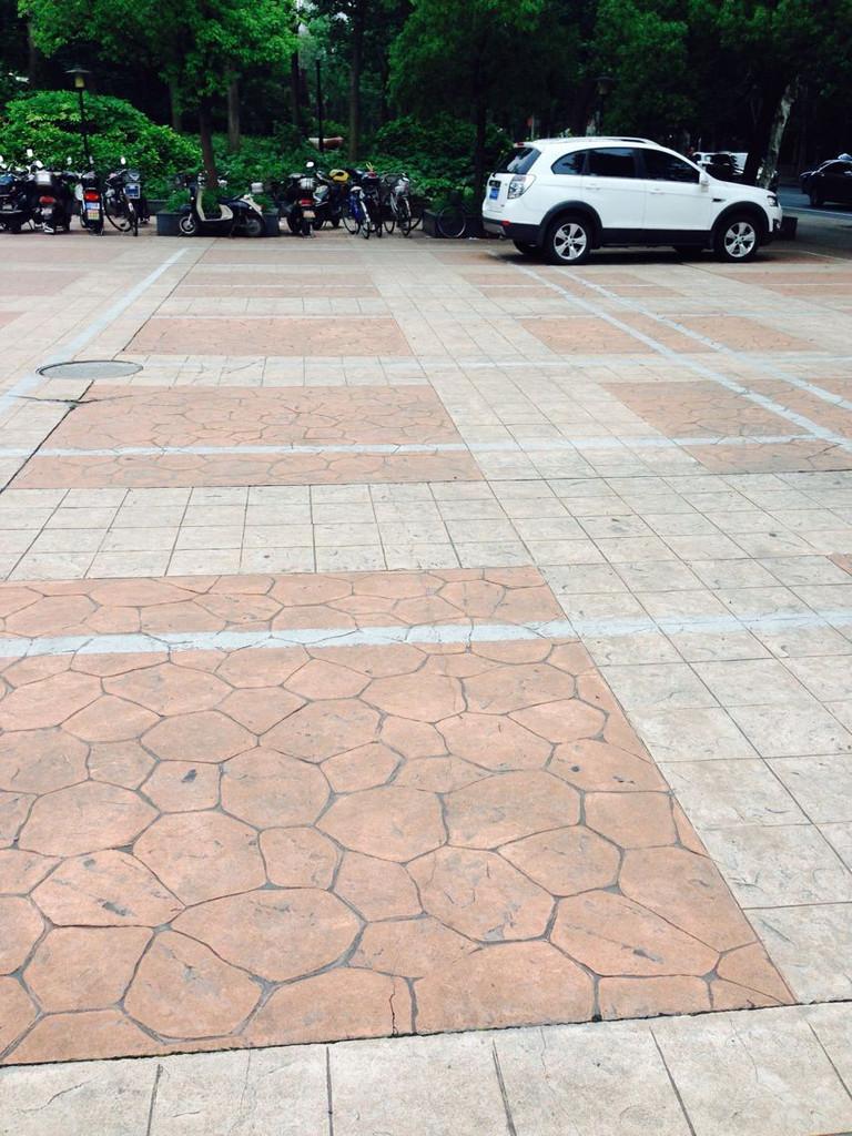 压模地坪 彩色压模路面 压模地坪材料 彩色压模地坪材料 压模地坪厂家 压模地坪生产厂家