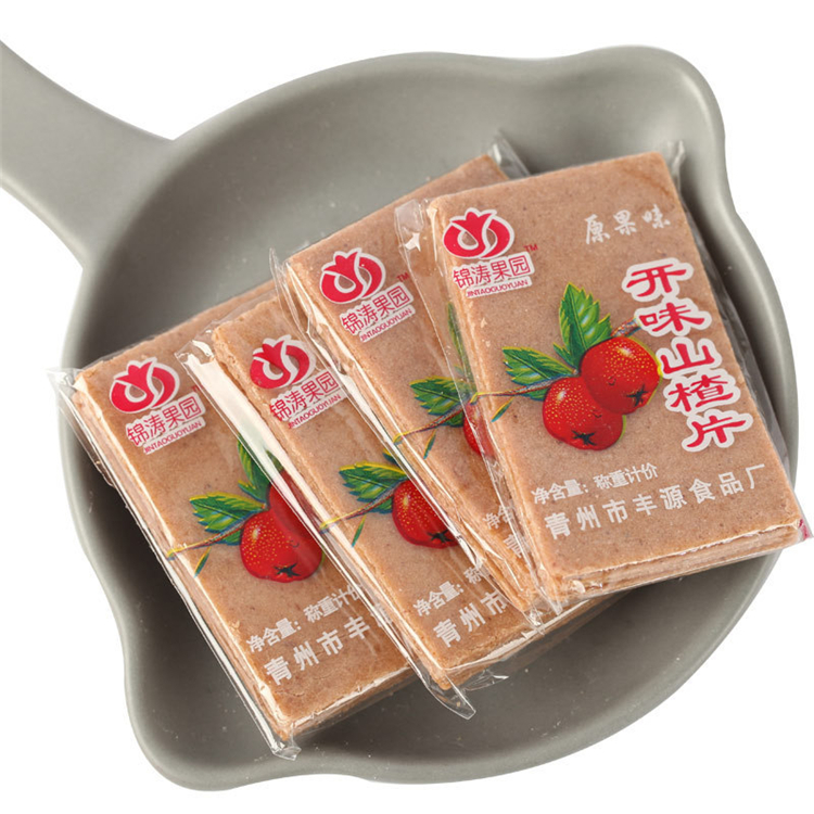 好吃零食山楂方片 厂家批发