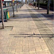 压花路面多少钱一平方 水泥路面压模 彩色地坪地面 苏州首晨