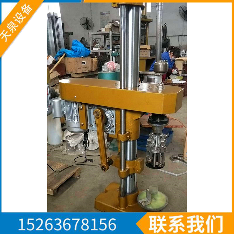 单头罐头旋盖设备生产商 天泉 半自动旋盖机供应