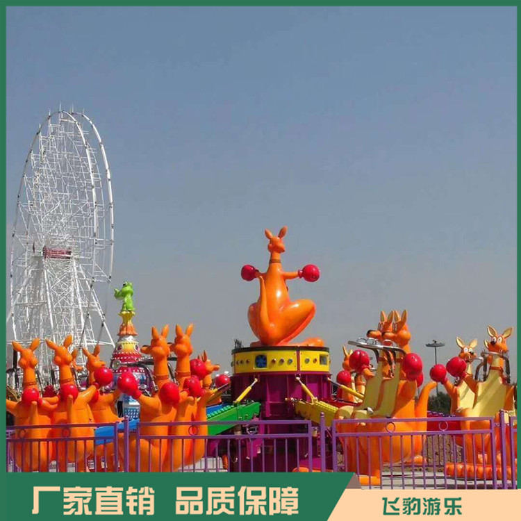 公园袋鼠跳游乐设备 袋鼠跳亲子游乐 飞豹游乐 推荐