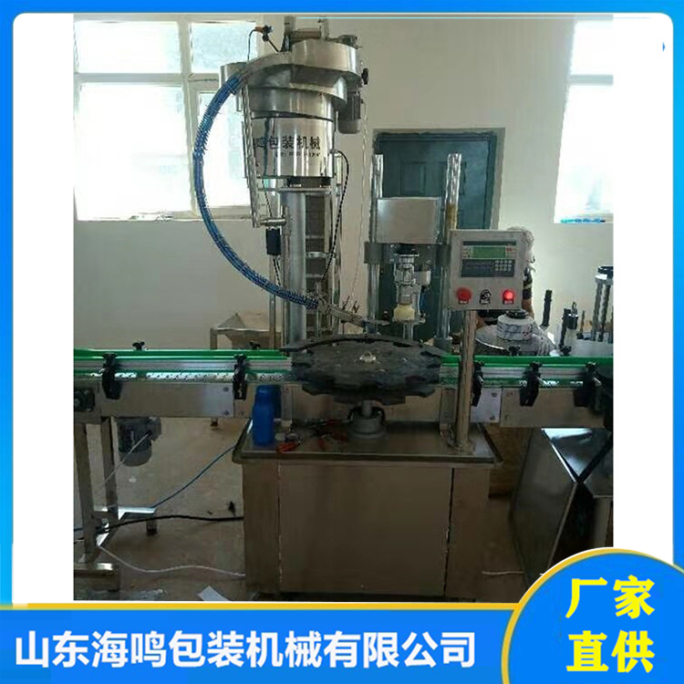 海鸣封口机 外形明亮整洁  单头全自动封口机 有光电眼校正功能