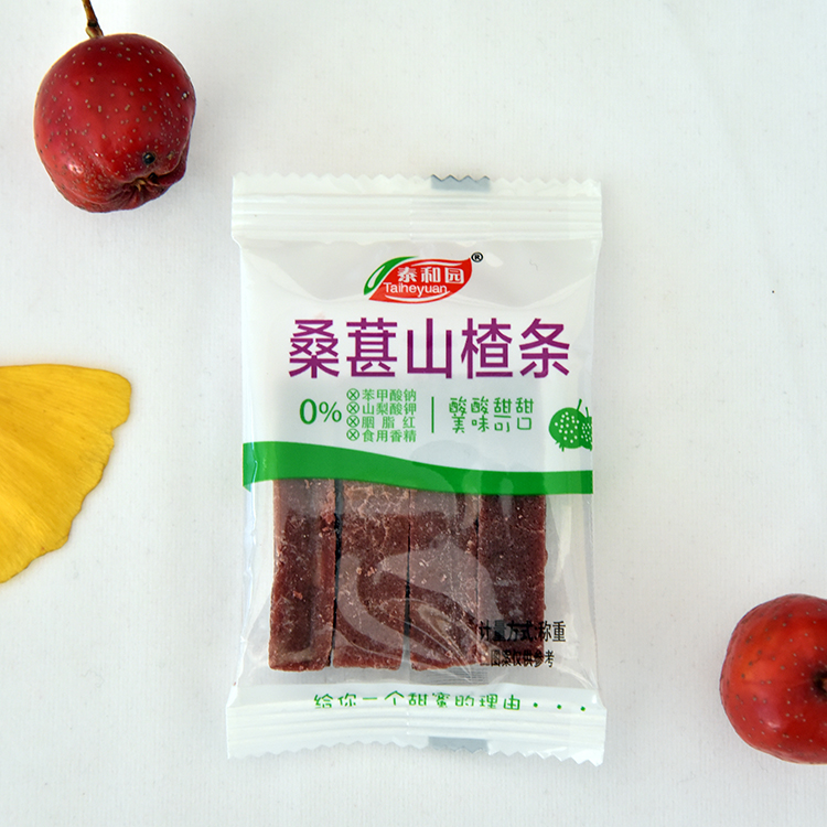 桑椹山楂条 商家好货源 潍坊山楂制品厂家批发