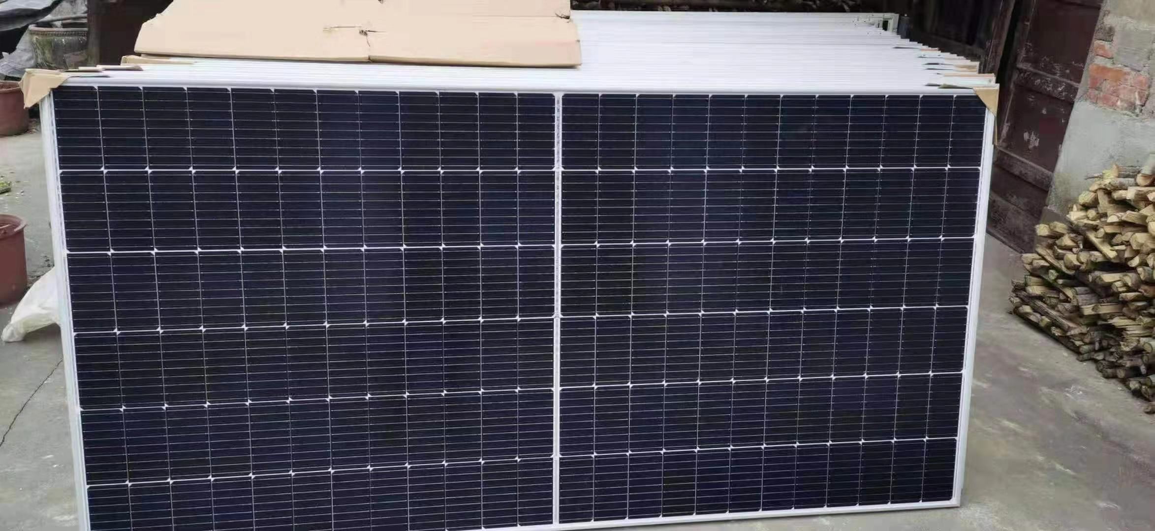 隆基A级520W530W535W双玻双面光伏太阳能板 隆基双面光伏组件价格