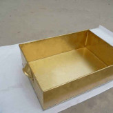 防爆接油盘 铝制接油盘 铝油盘 铝集油盒 铜油槽 防爆方形油盘 可定制加工