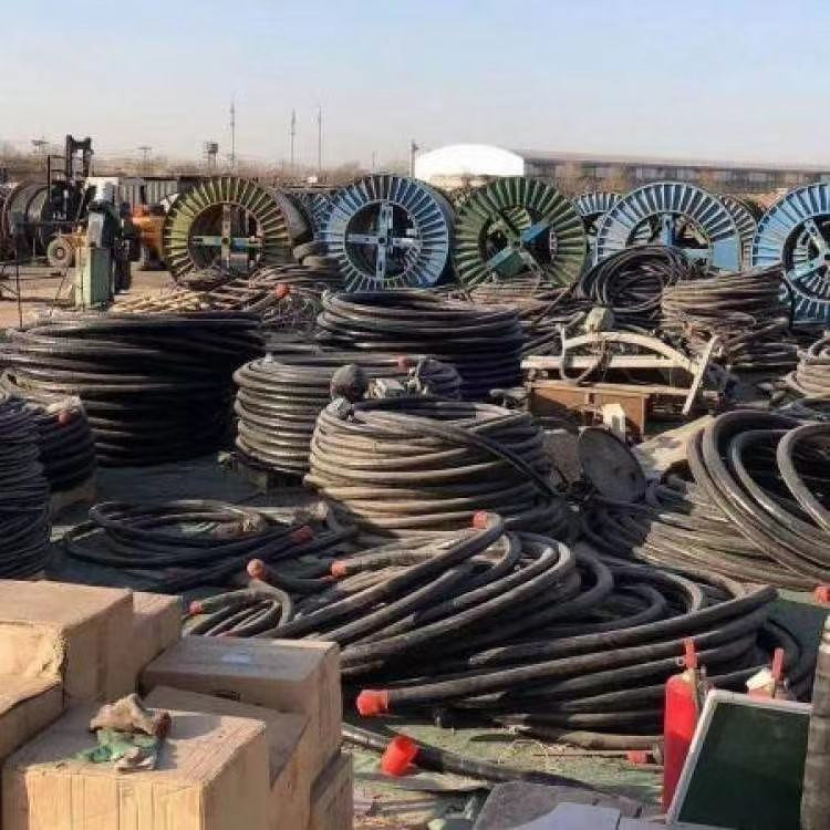 齐齐哈尔高压电缆回收厂家 潮淮废旧物资工程剩余电缆回收