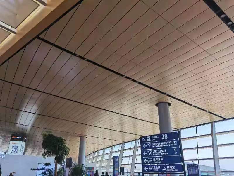 造型铝单板吊顶 烤瓷铝单板天花