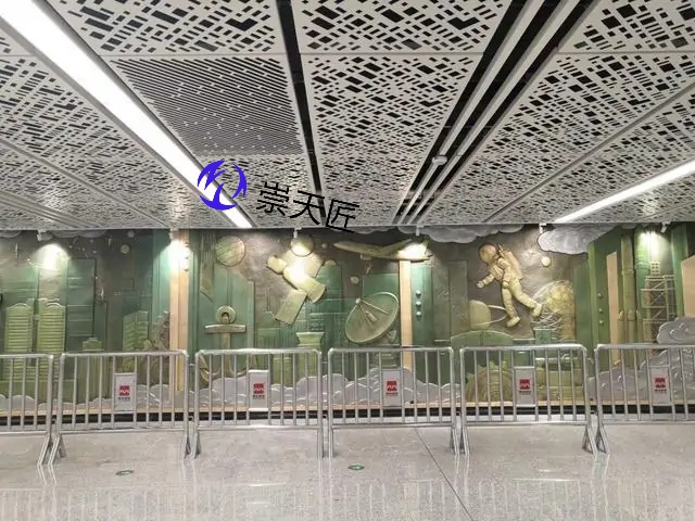 金属勾搭微孔铝单板 2.5铝合金灰色铝板定制