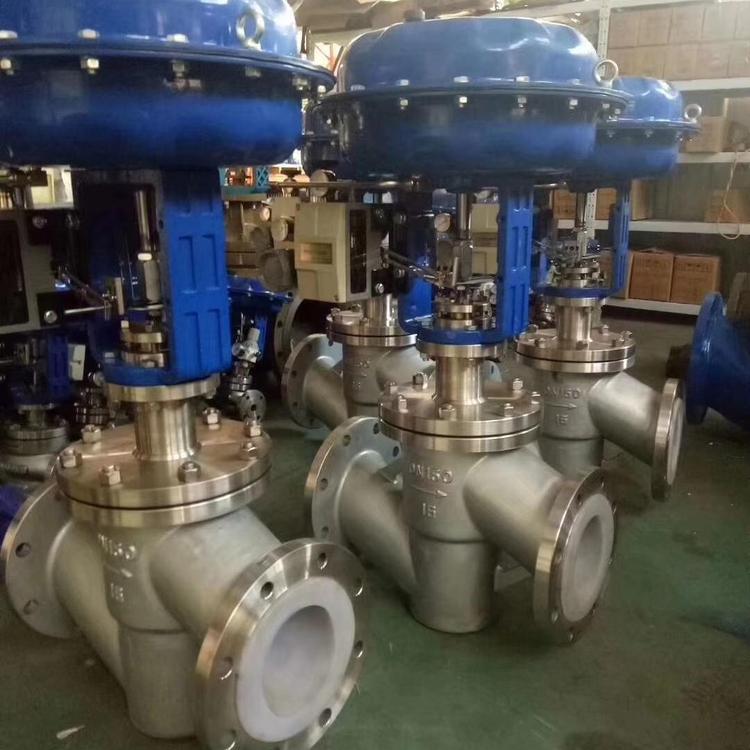 小流量衬氟波纹管调节阀 小流量衬氟波纹管调节阀 衬氟波纹管调节阀