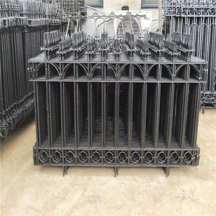  铸铁护栏 铁艺铸铁围栏 铁艺护栏 球墨铸铁栅栏定制