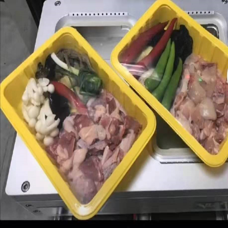 自动封盒包装机 餐盒自动包装机 连续封盒机 