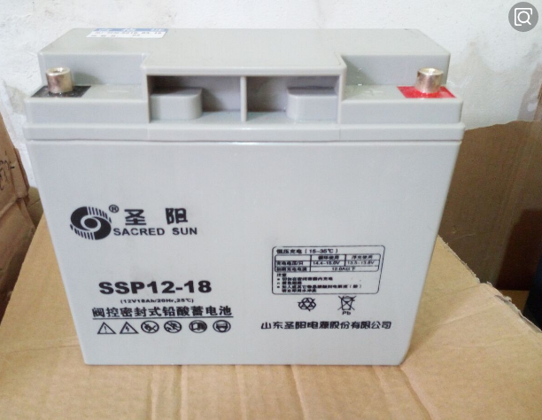 山东圣阳电池SSP12-18/12v18ah厂家价格 型号 图片 参数 圣阳电池尺寸 用途