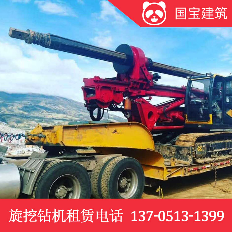 三一旋挖钻机405直租 旋挖钻机租赁价格不贵