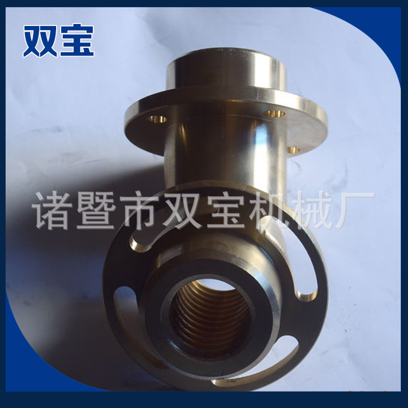 双宝 精密内嵌铜螺母 高精度铜螺母各种规格铜螺母 厂家定制批发