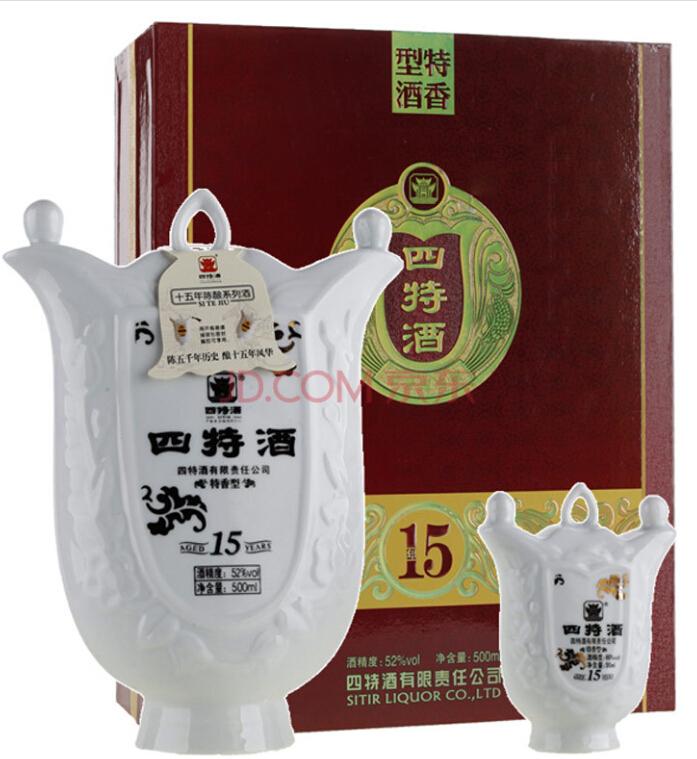 52度四特十五年价格  单瓶z