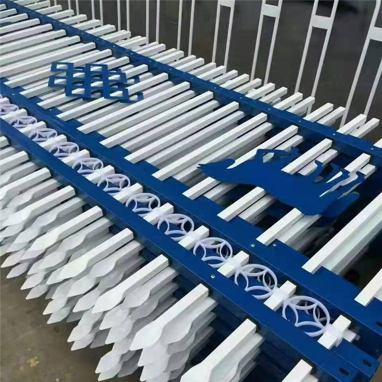 锌钢插接护栏 东昇小区围墙围栏锌钢栏杆 组装式插接镀锌新钢护栏