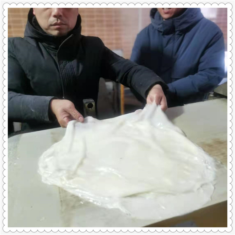 圆形凉皮机仿手工擀面皮机雲武新款机器更加智能化