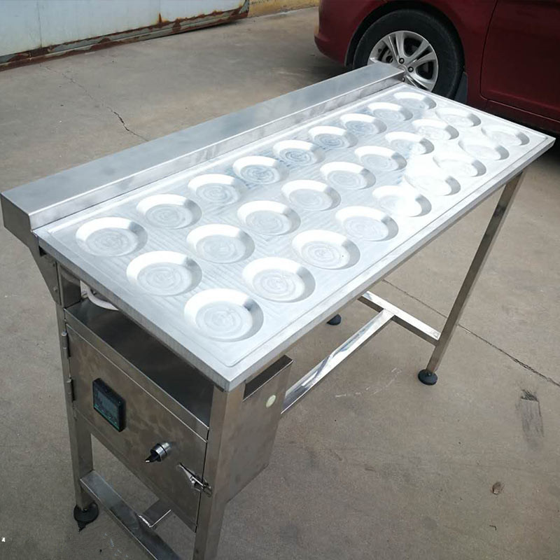 荷包蛋机批发商  电加热荷包蛋煎蛋设备  诺博尔食品加工设备厂家
