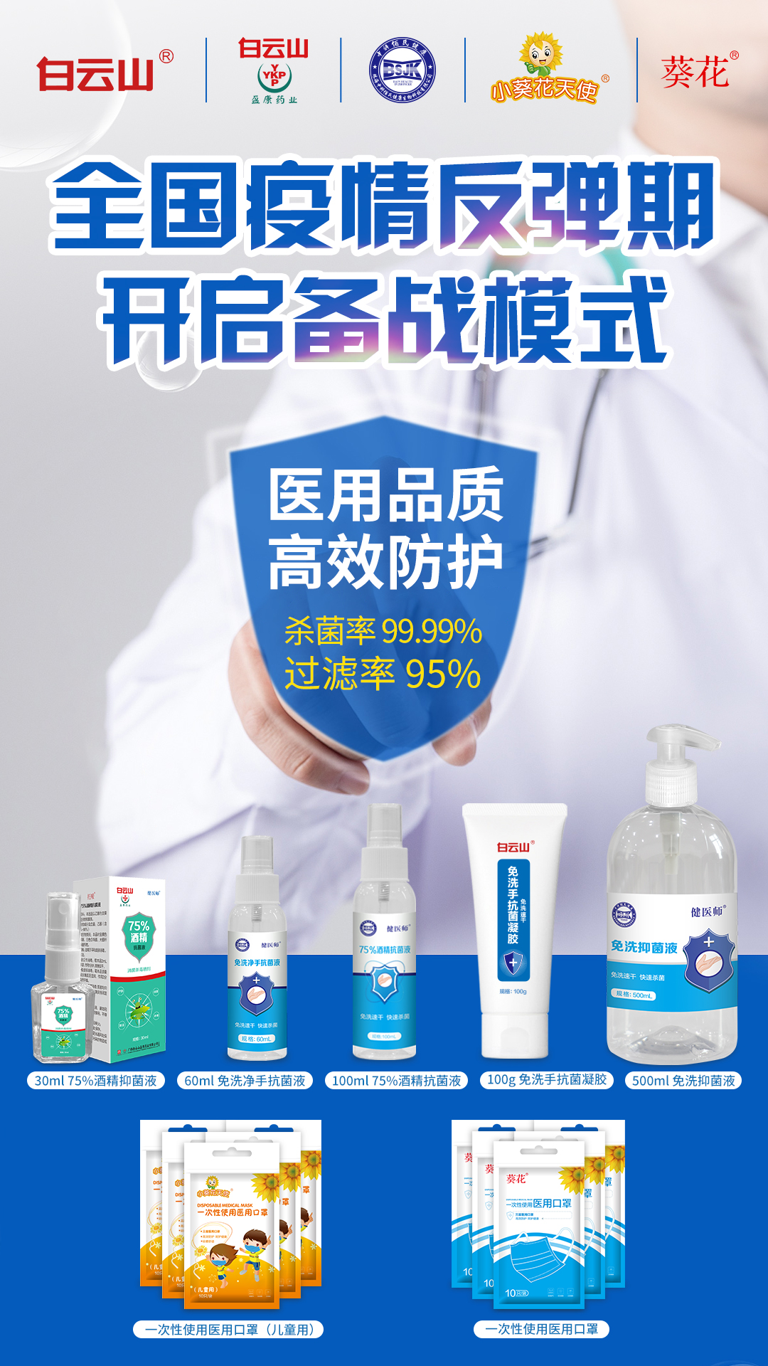 消毒洗手凝胶洗手液现货代加工