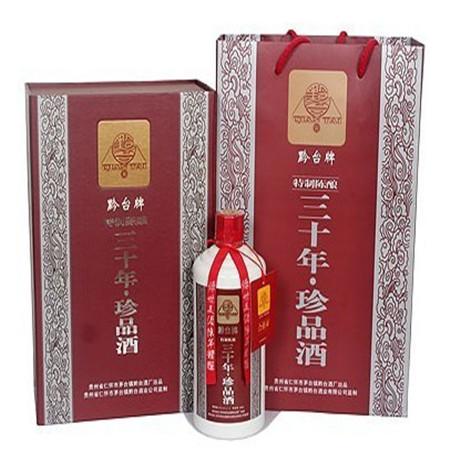 黔台酒经销商 三十年单瓶价格 整箱供应