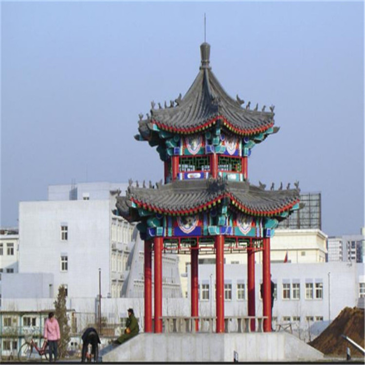 防腐木凉亭定制  古建筑凉亭  景观凉亭  强云承建