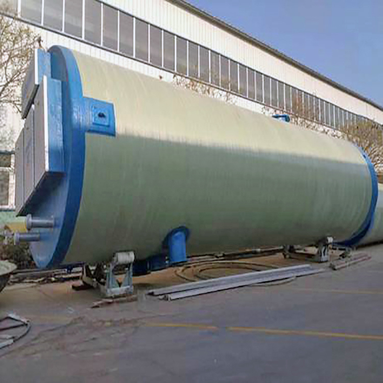 一体化预制泵站     地埋式雨水污水提升泵站    厂家玻璃钢泵站筒体