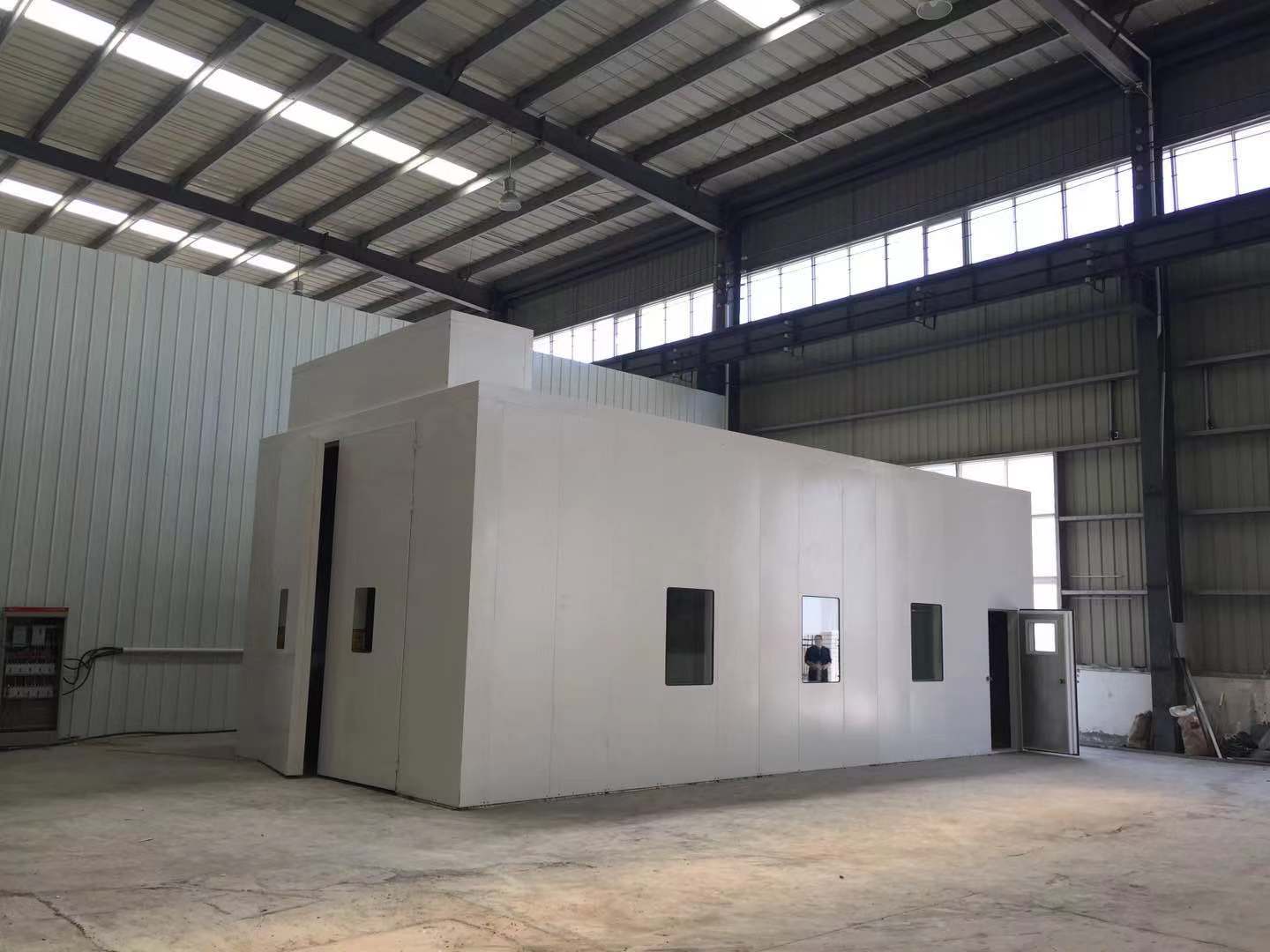 供应厂家直销超音速喷涂房定制等离子喷涂隔音房现场安装