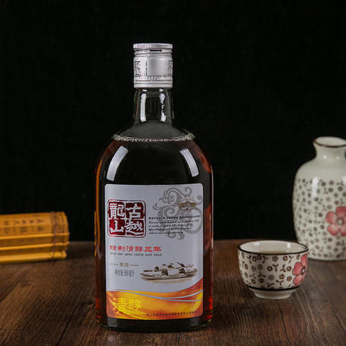 黄酒批发 花雕酒专卖 古越龙山三年报价