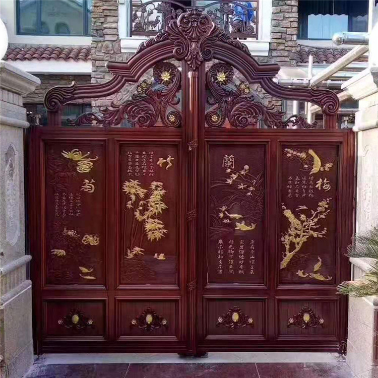 铝艺大门 东昇豪华铝艺大门 别墅庭院大门