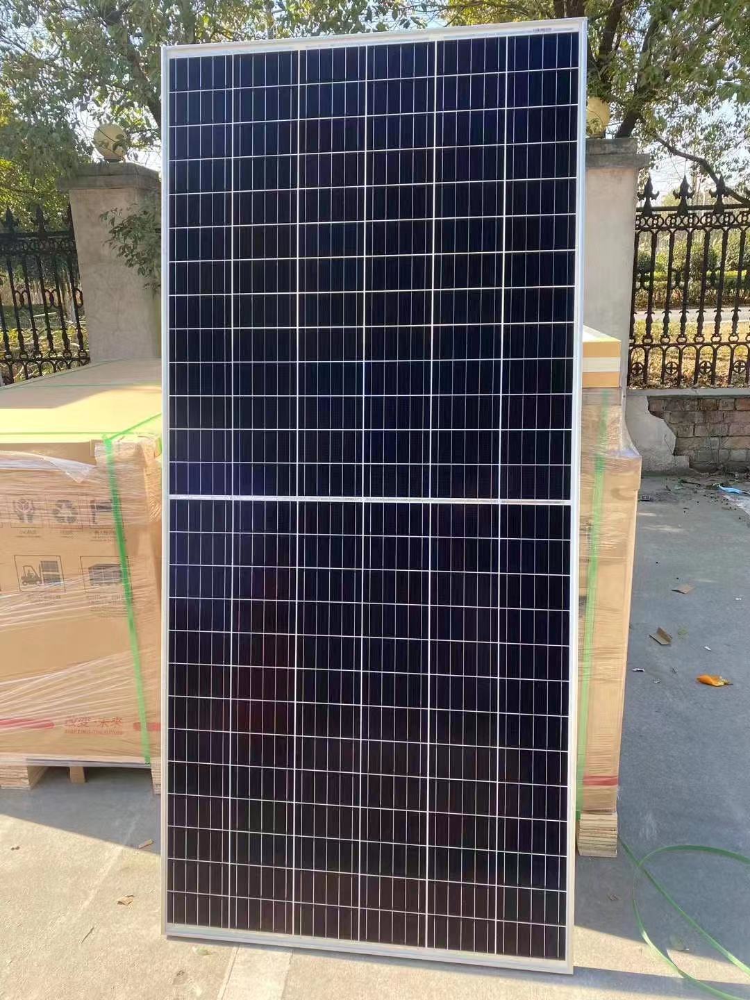 全新赛拉弗440W单晶半片光伏太阳组件板 赛拉弗光伏板批发