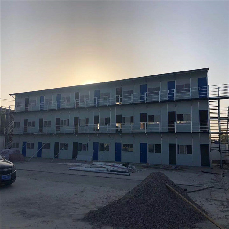 中建活动板房 工地员工房 安装便捷 彩钢房