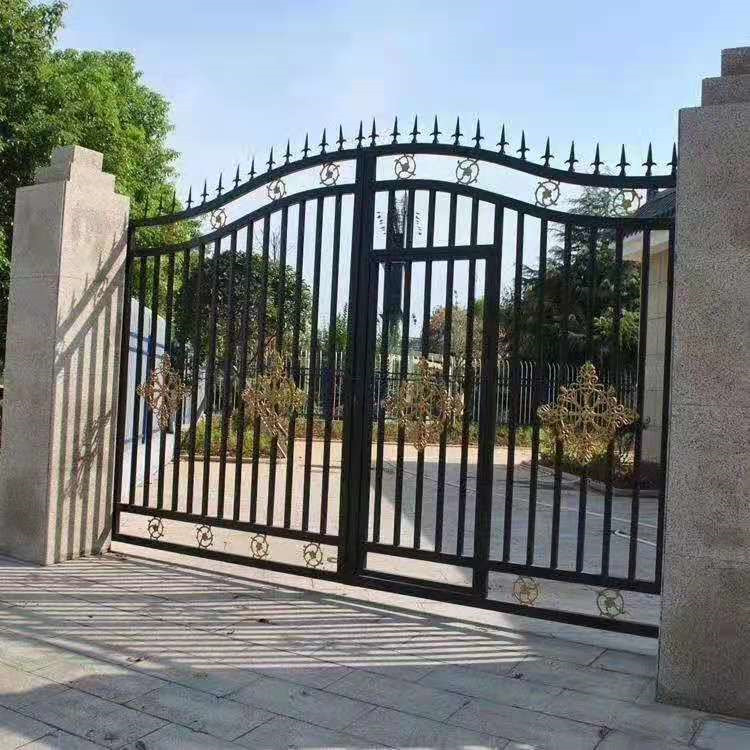 铁艺大门 东昇景观园林铁艺大门 小区铁艺大门