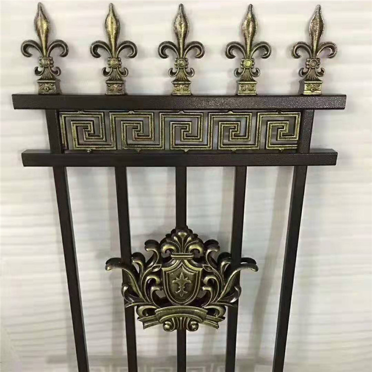 铝艺护栏 东昇铝合金围墙 别墅小院栏杆一楼院子栅栏